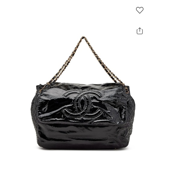 CHANEL Handbags - ISO: NWT Chanel Rock and Chain/Double CC Patent Leather Shoulder XXL